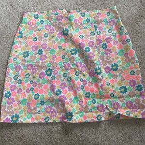 Wild Fable Pastel Floral Skirt